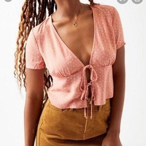 pacsun double tie shirt